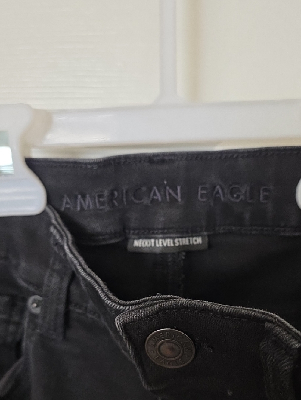 American Eagle Outfitters Blue Flare Jeans + Black Slim Pair - Picture 8 of 14
